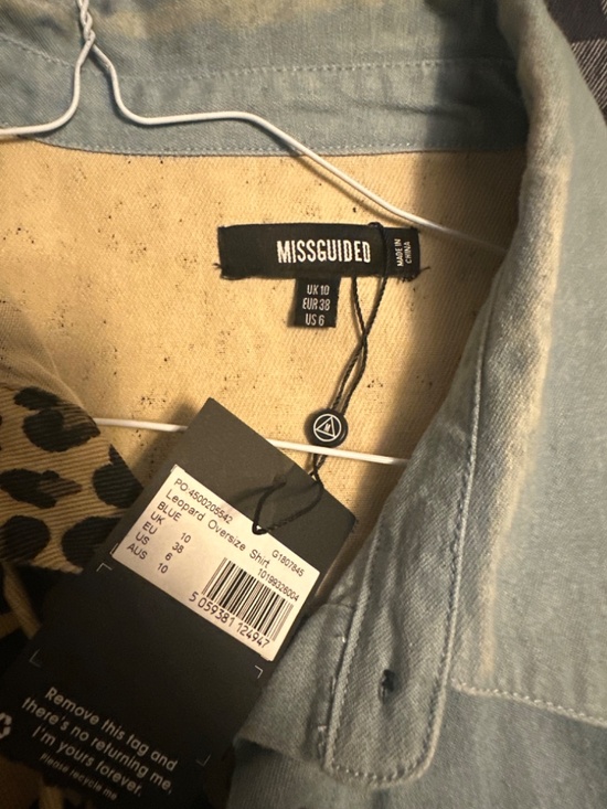 Missguided Button Down Shirt - Picture 2 of 2